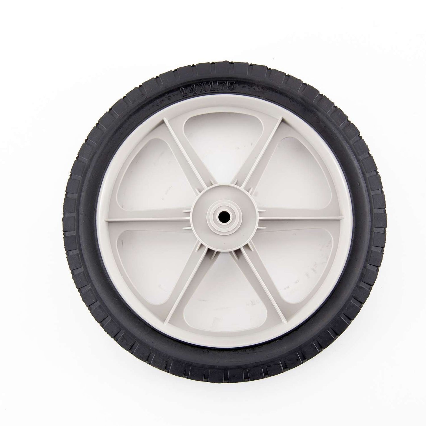  Arnold 1.75 In. W X 14 In. D Plastic Lawn Mower Replacement Wheel 60 Lb