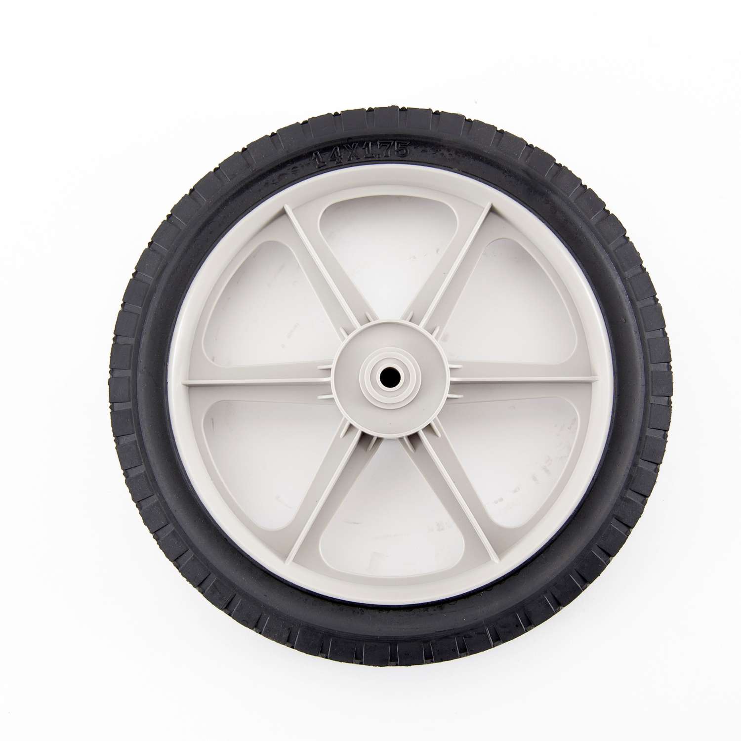  Arnold 1.75 In. W X 14 In. D Plastic Lawn Mower Replacement Wheel 60 Lb