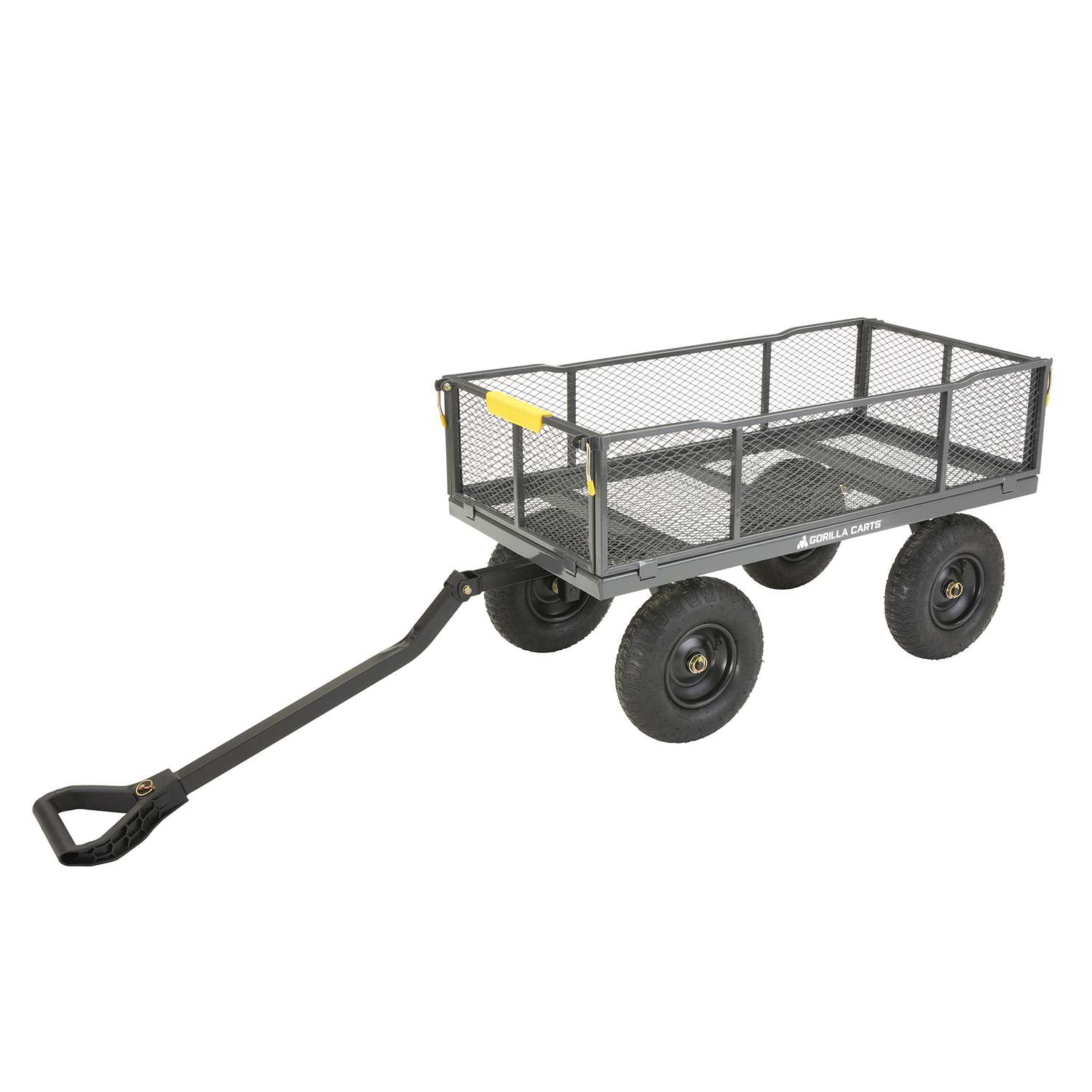  Gorilla Carts Steel Utility Cart 1000 Lb. Cap.