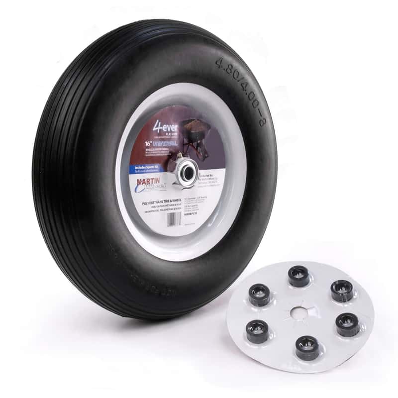  Martin Wheel Universal 8 In. D X 16 In. D 350 Lb General Replacement Wheel 1 Pk