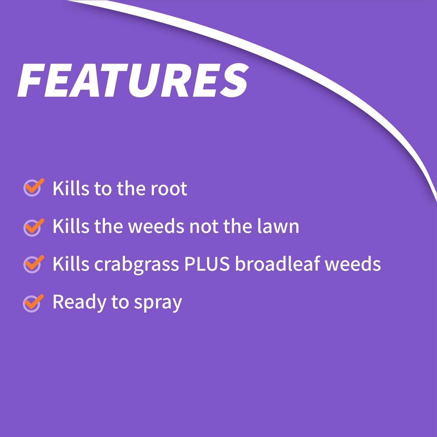  Bonide Weed Beater Plus Weed And Crabgrass Killer RTS Hose-End Concentrate 32 Oz
