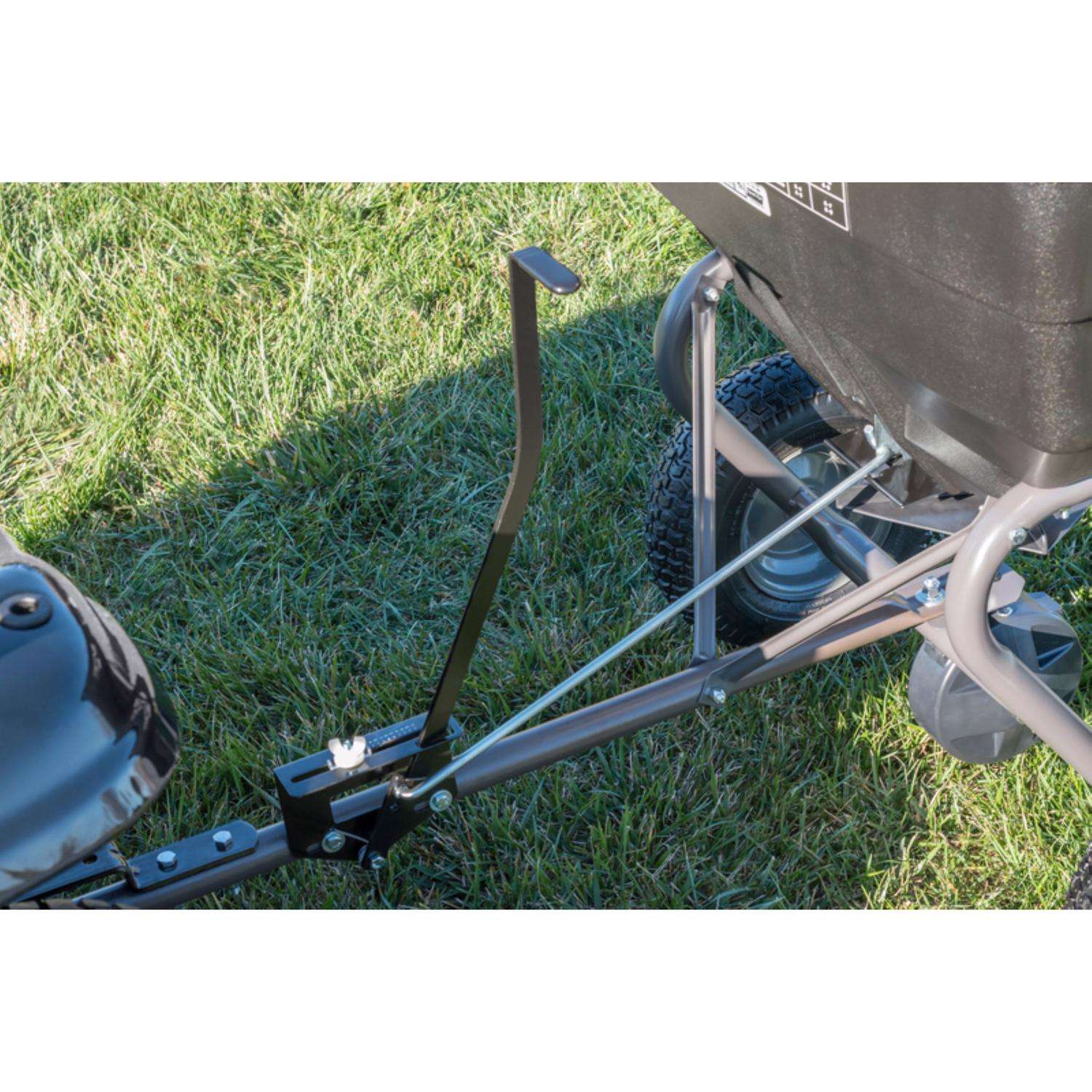  Agri-Fab 12 Ft. W Tow Behind Spreader For Fertilizer/Grass Seed/Ice Melt 185 Lb