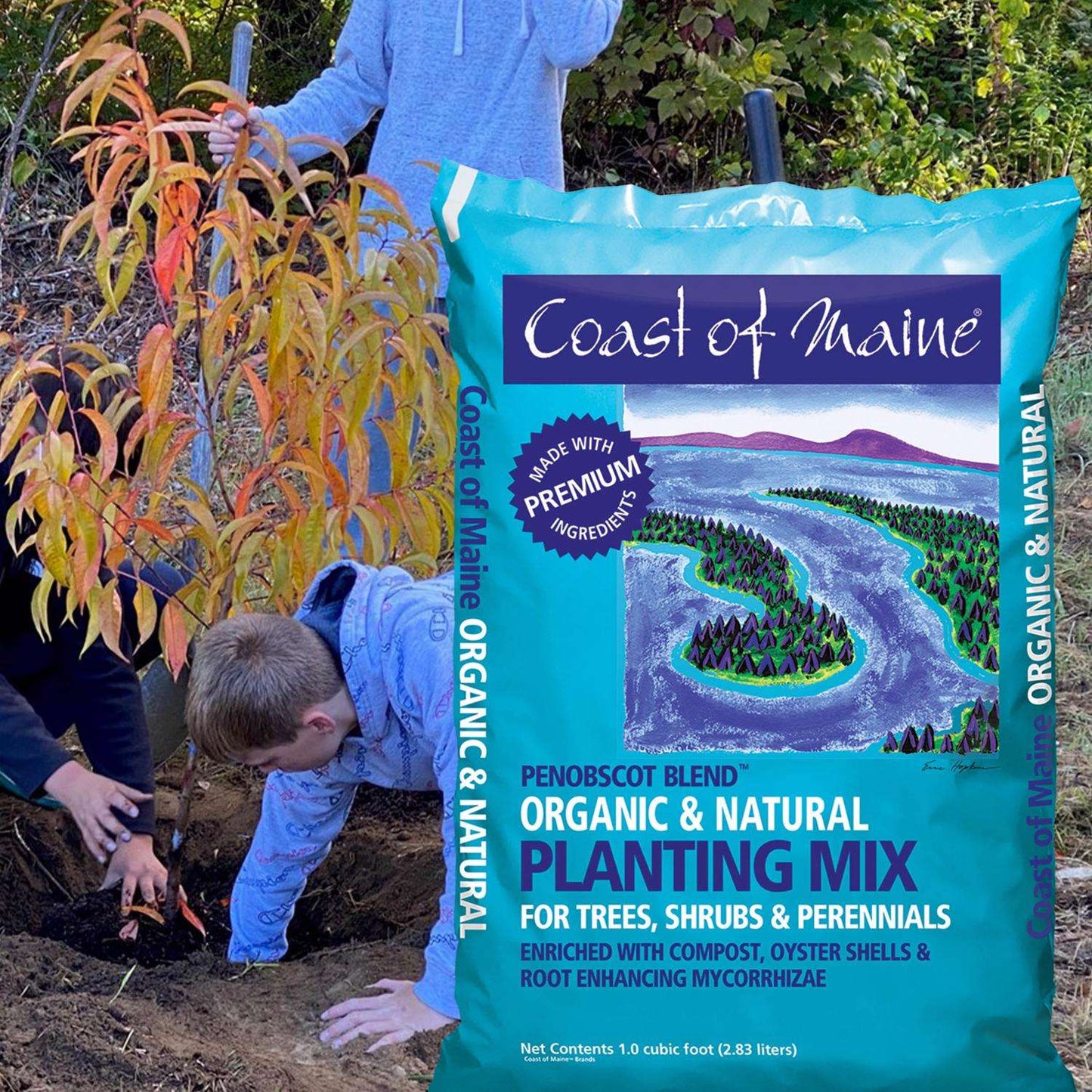  Coast Of Maine Penobscot Blend Organic All Purpose Planting Soil 1 Cu Ft