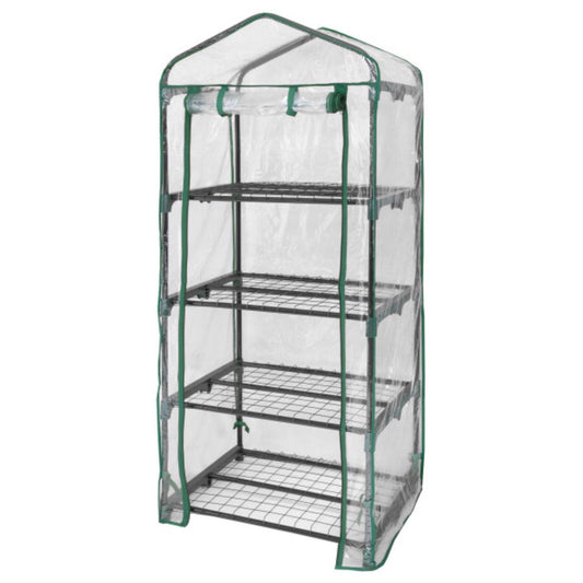  Miracle-Gro Clear 23 In. W X 17 In. D X 57 In. H Greenhouse