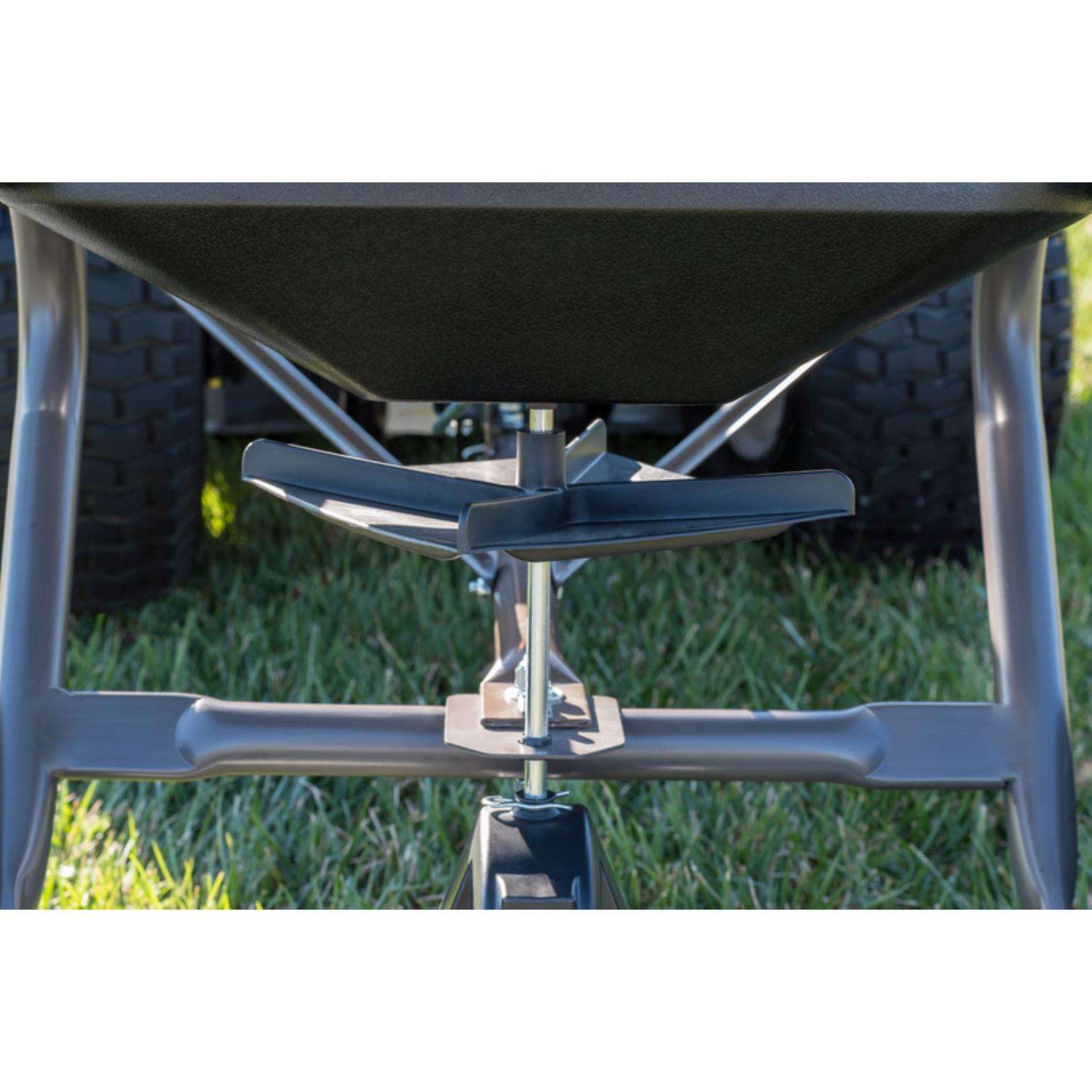 Agri-Fab 12 Ft. W Tow Behind Spreader For Fertilizer/Grass Seed/Ice Melt 185 Lb
