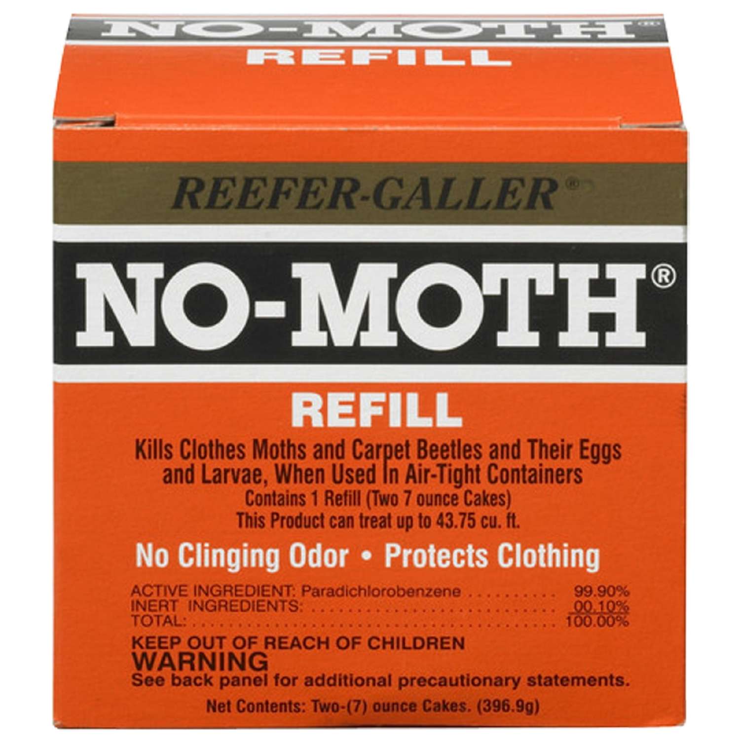  Reefer-Galler NO-MOTH Moth Balls 7 Oz