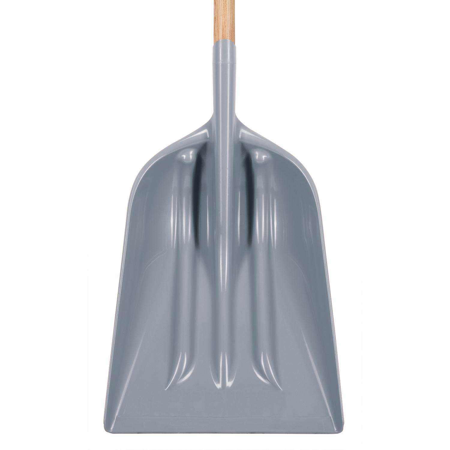  Truper Tru-Tough 62 In. Plastic Scoop Shovel Wood Handle