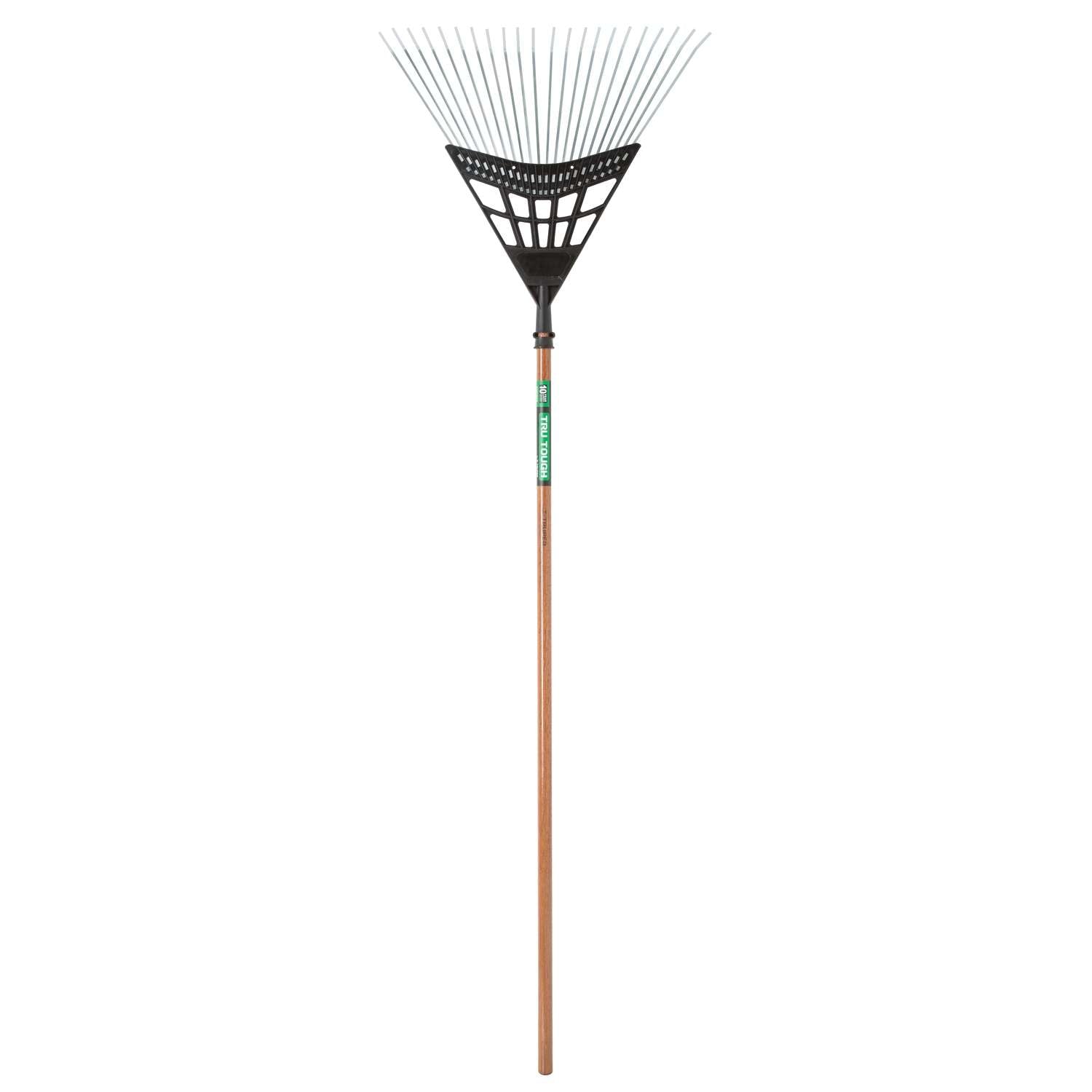 Truper 65 In. 22 Tine Steel Rake Wood Handle
