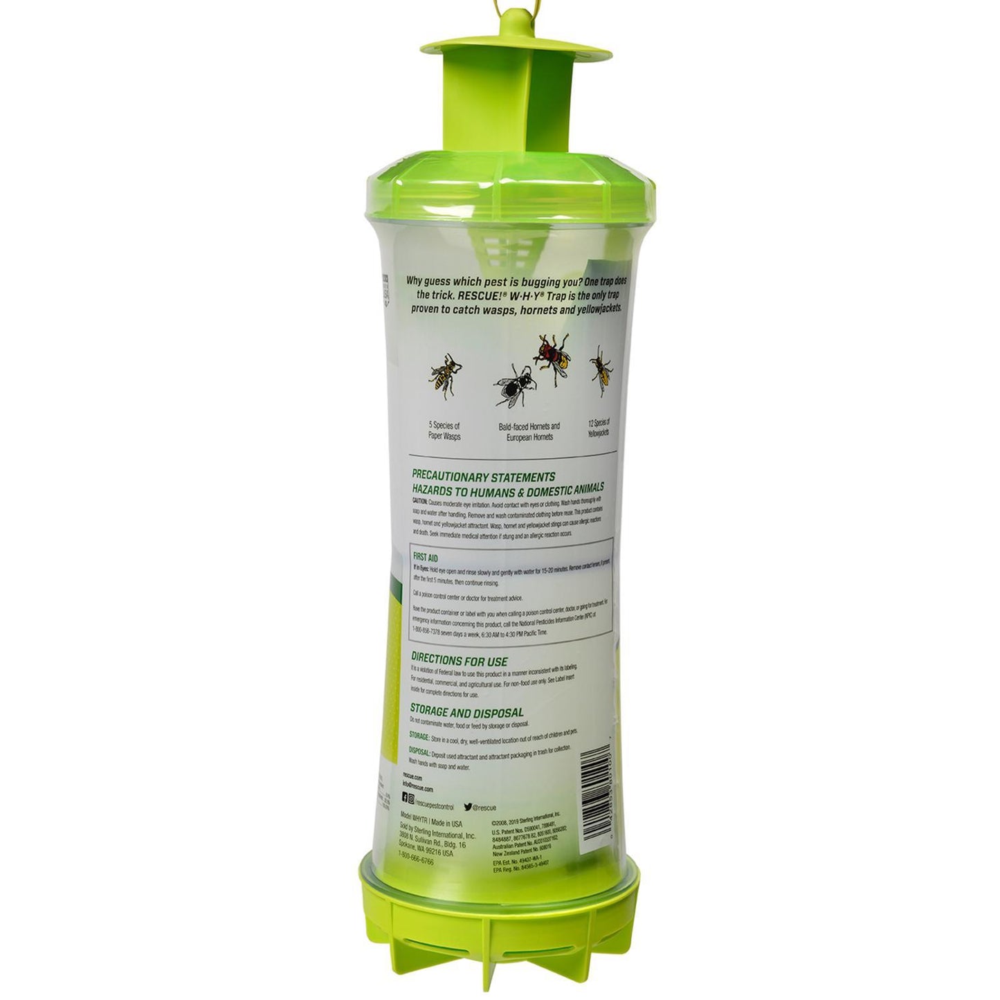  RESCUE! Yellowjacket & Wasp Trap 1 Pk