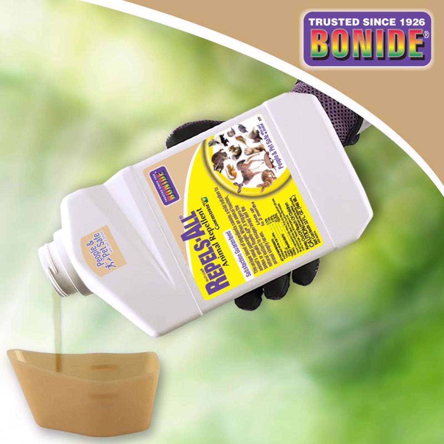  Bonide Repels-All Animal Repellent Concentrate For Most Animal Types 32 Oz