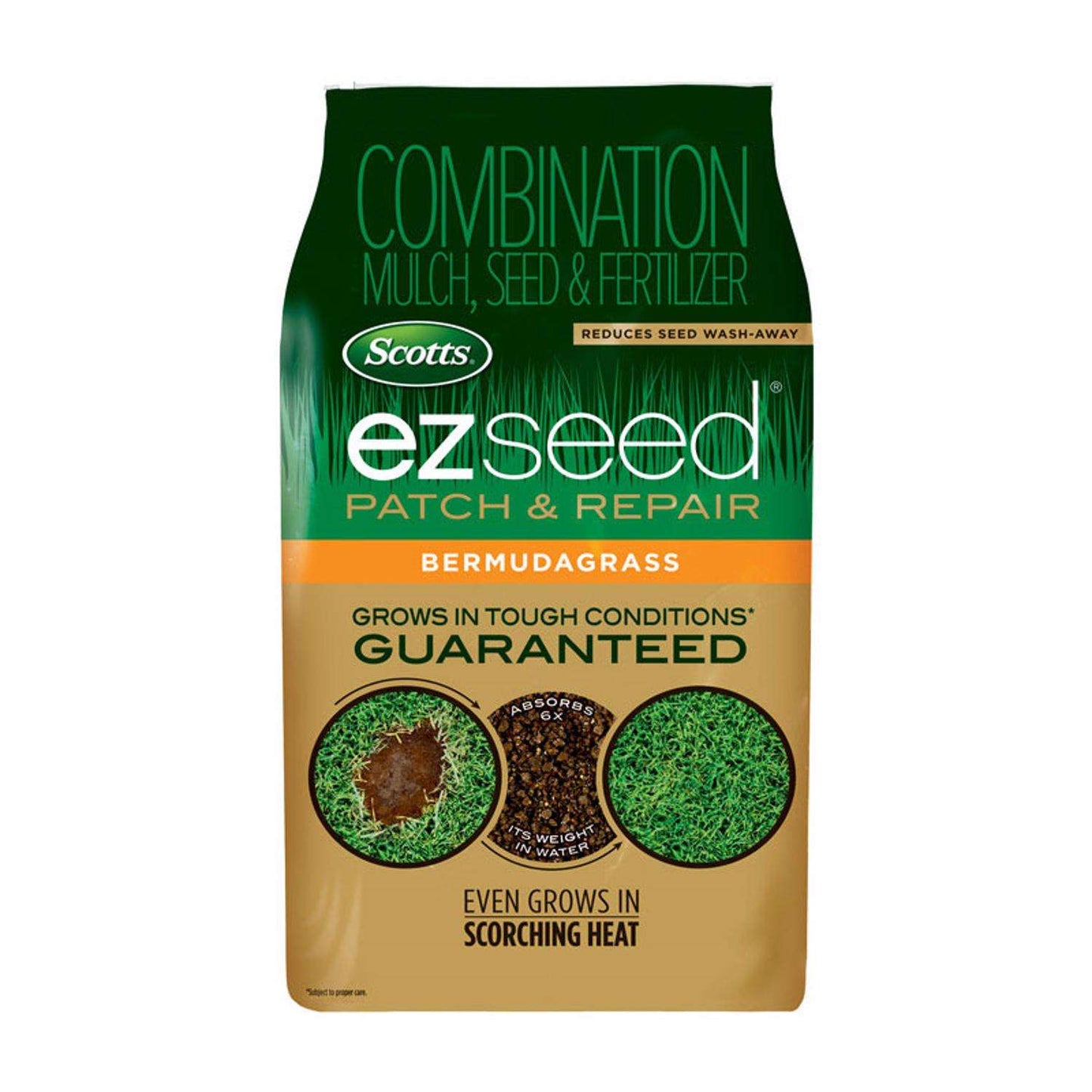 Scotts EZ Seed Bermuda Grass Sun Or Shade Grass Spot Repair Seed 20 Lb