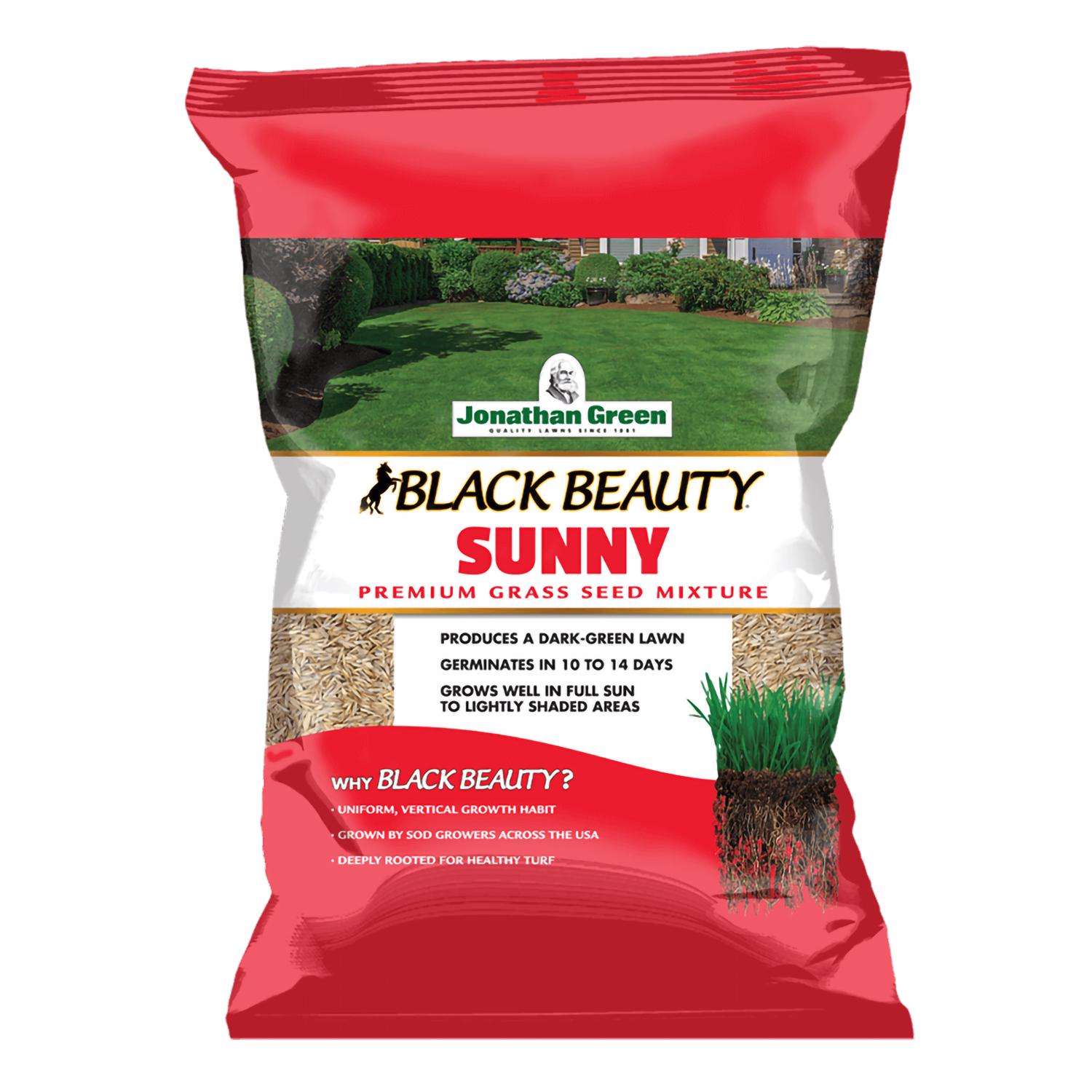  Jonathan Green Black Beauty Sunny Mixed Full Sun Grass Seed 25 Lb