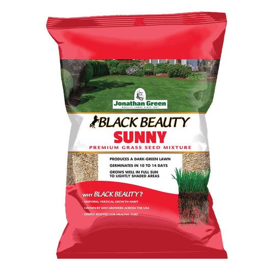  Jonathan Green Black Beauty Sunny Mixed Full Sun Grass Seed 25 Lb