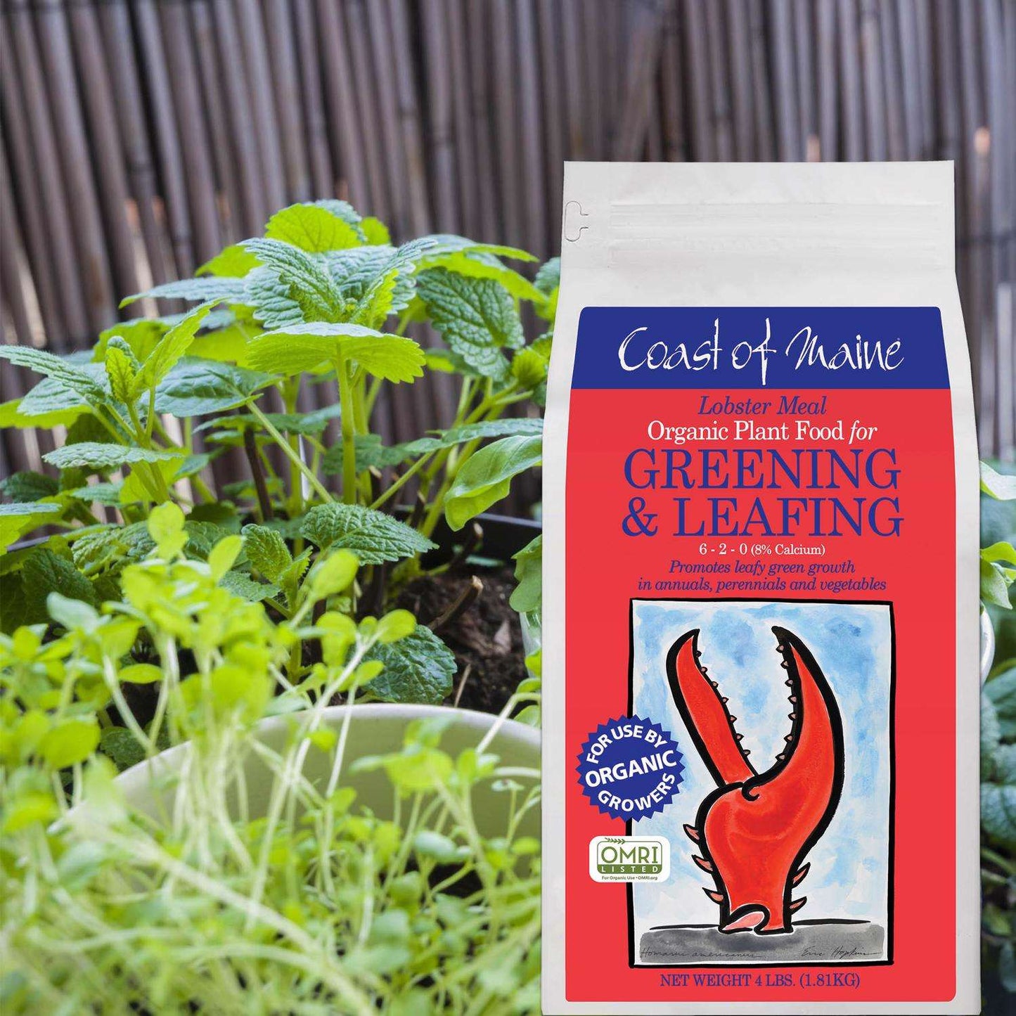  Coast Of Maine Greening & Leafing Organic Granules All Purpose Plant Food 4 Lb