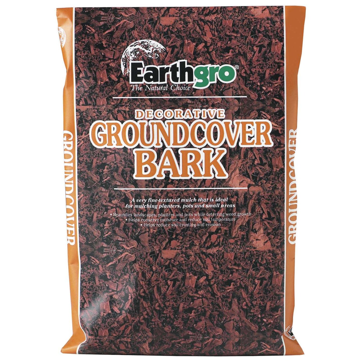  Earthgro Natural Bark Mulch 2 Cu Ft