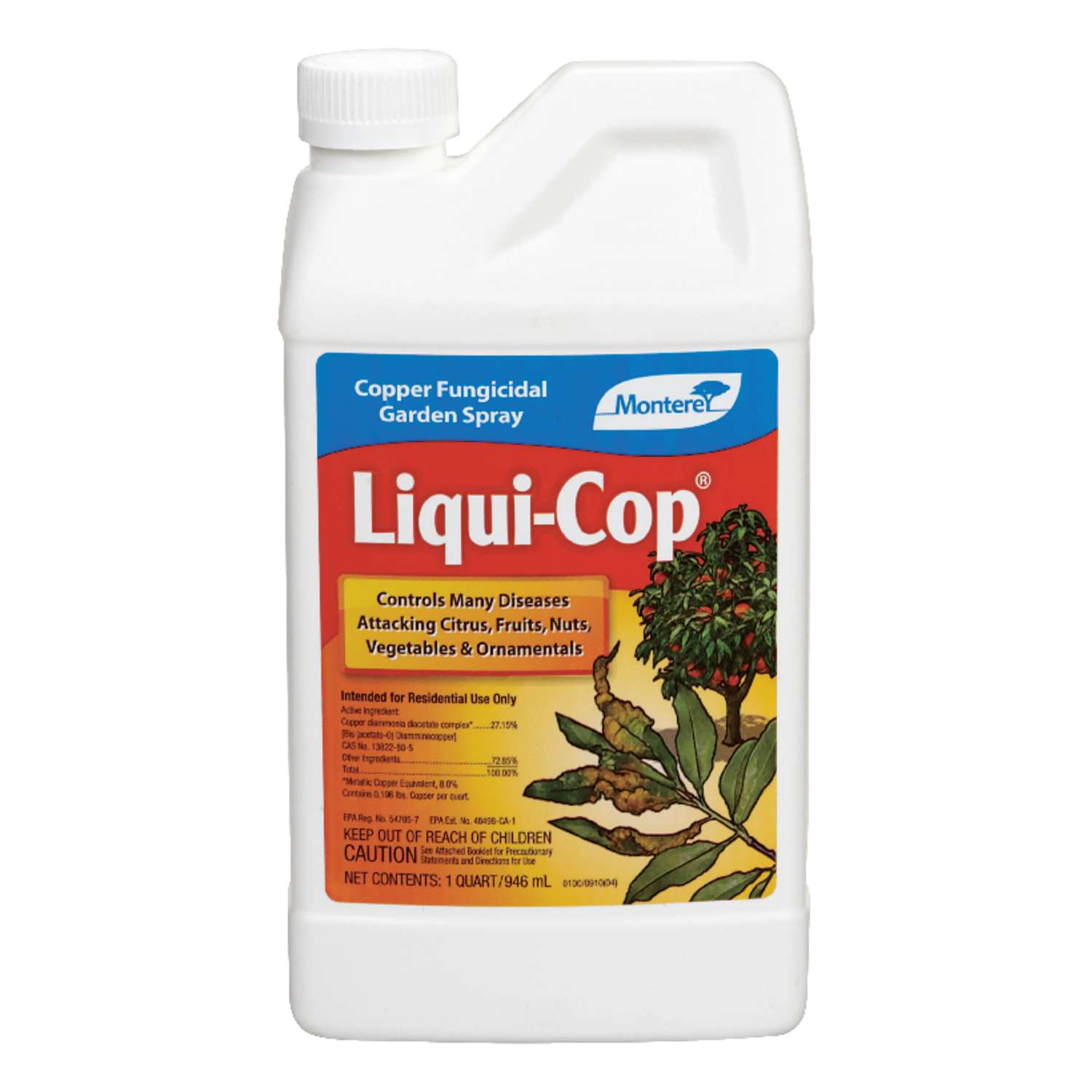  Monterey Liqui-Cop Concentrated Liquid Fungicide 1 Qt