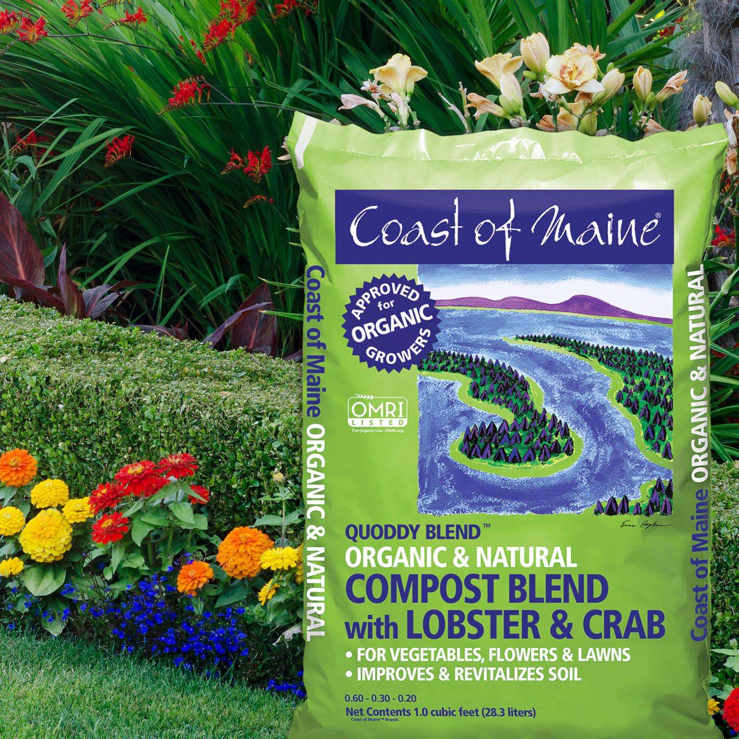  Coast Of Maine Quoddy Blend Organic Soil Conditioner 1 Cu Ft