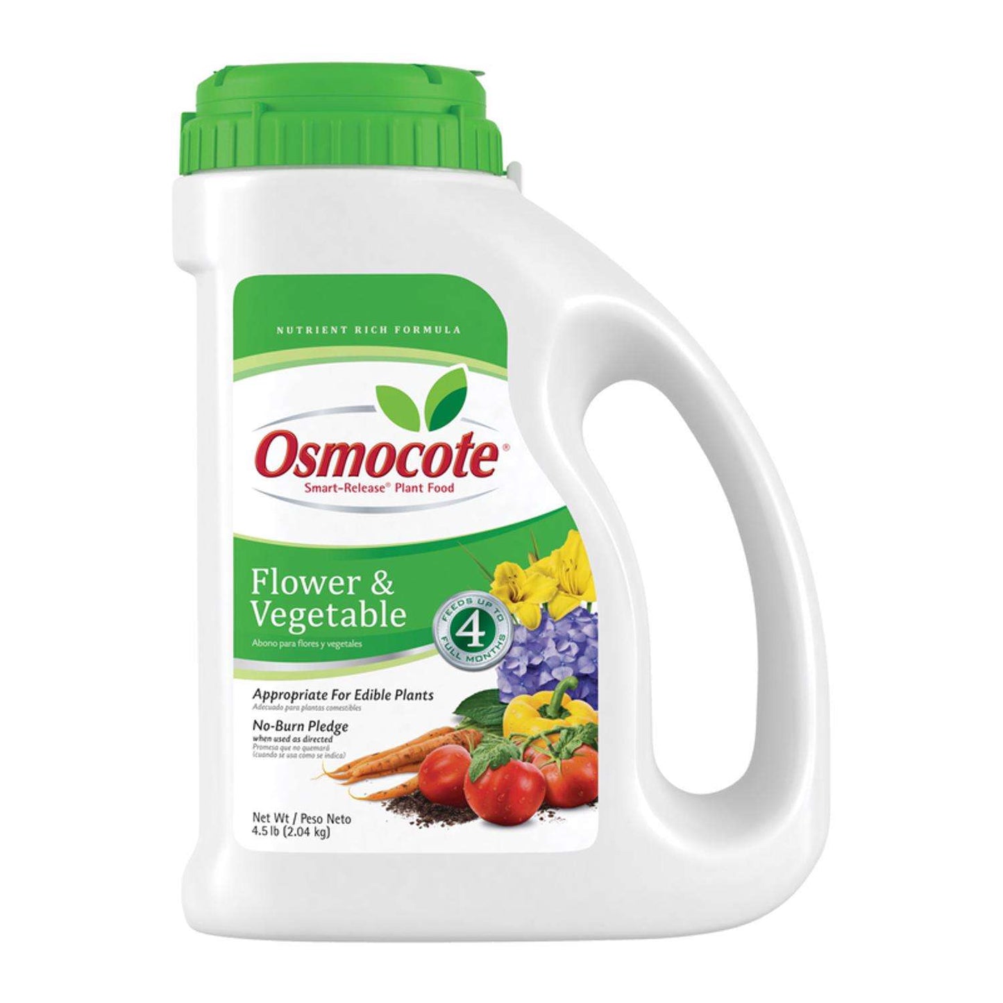  Osmocote Smart-Release Flower & Vegetable Granules Plant Food 4.5 Lb