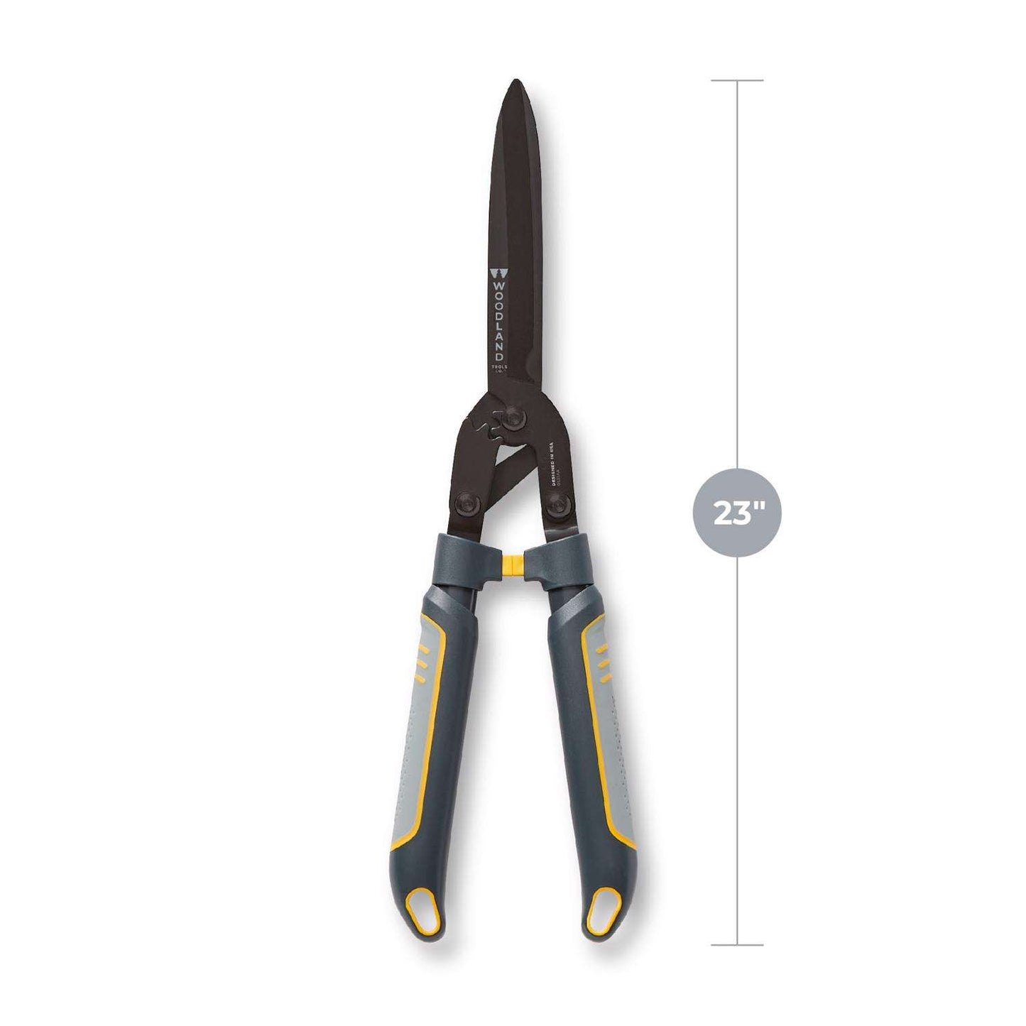  WOODLAND TOOLS Max Force High Carbon Steel Straight Edge Hedge Shears