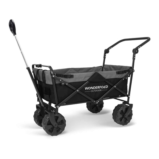  WonderFold Outdoor S-Series Polyester Fabric Folding Utility Wagon 160 Lb. Cap.