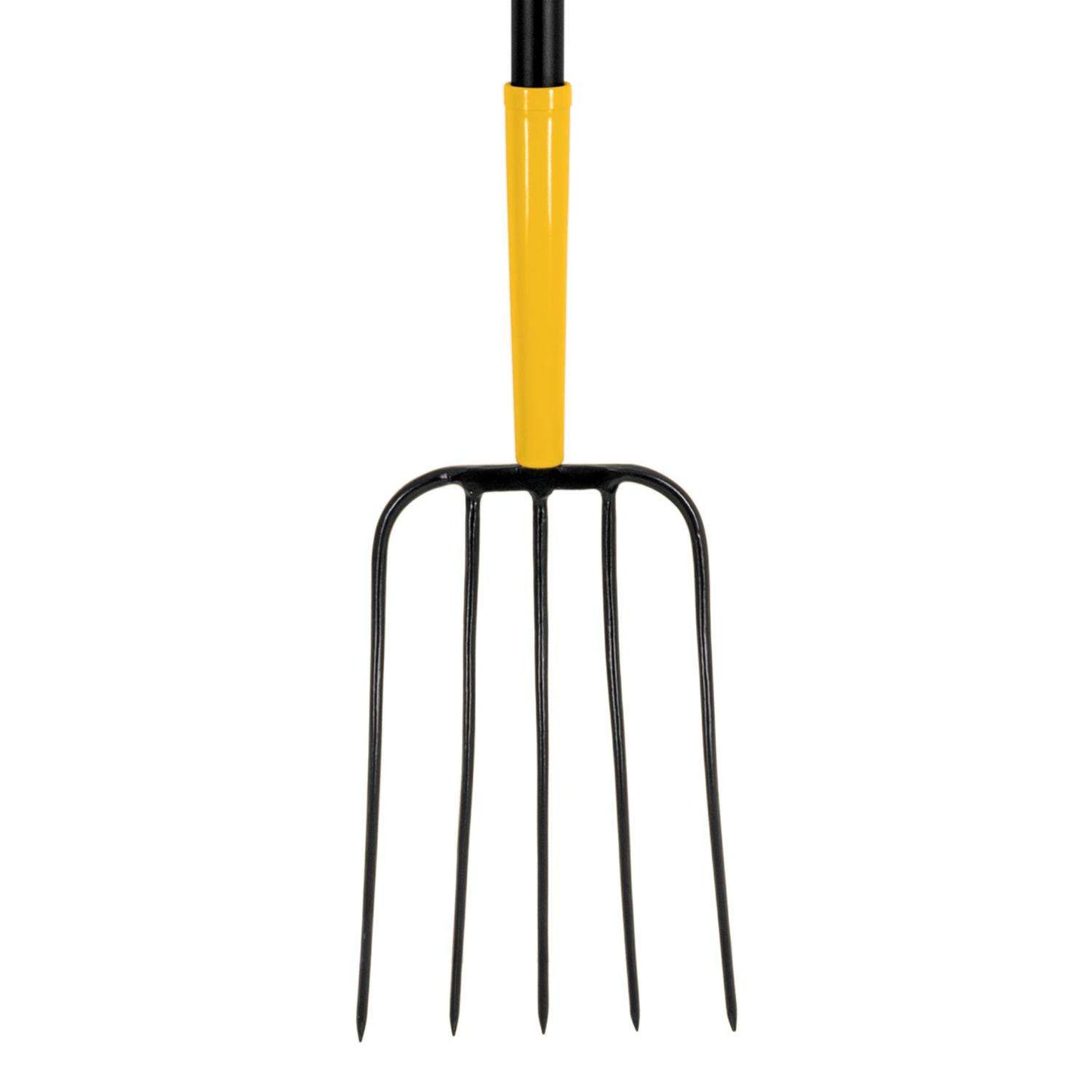  John Deere 5 Tine Steel Manure Fork 48 In. Fiberglass Handle