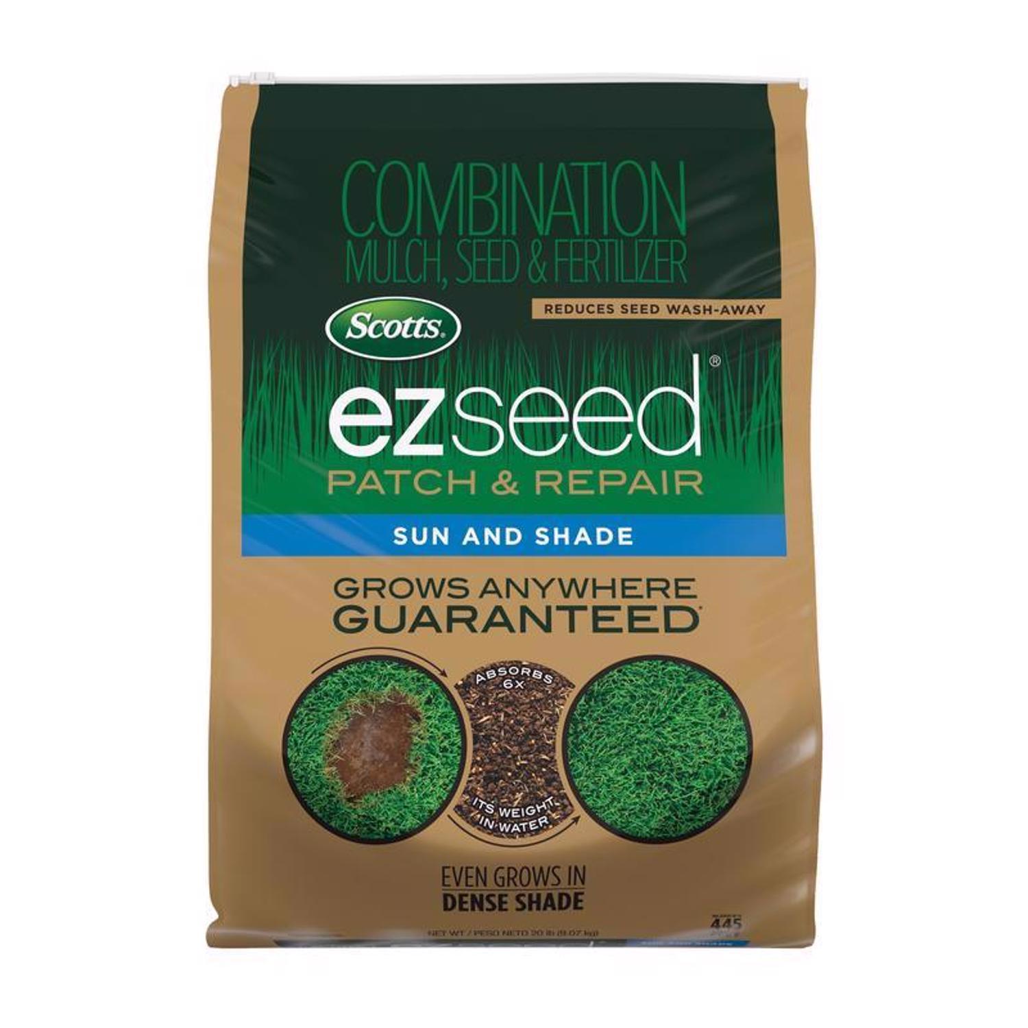  Scotts EZ Seed Mixed Sun Or Shade Grass Spot Repair Mix 20 Lb