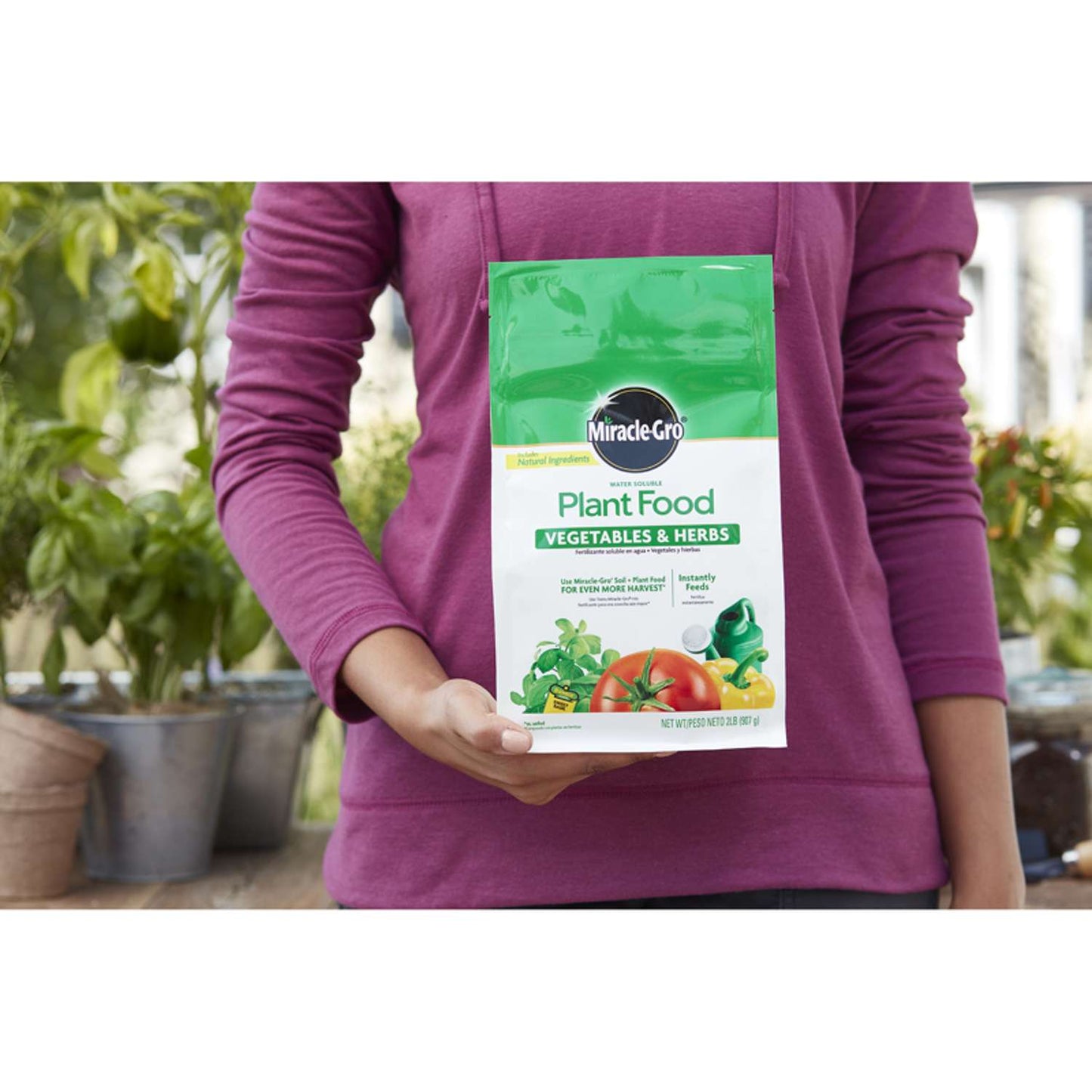  Miracle-Gro Granules Plant Food 2 Lb