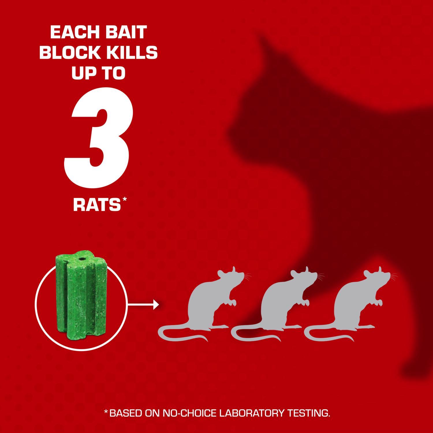  Tomcat Bait Station Blocks For Mice And Rats 1 Pk