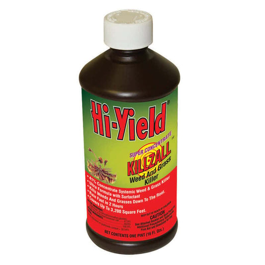  Hi-Yield Killzall Weed And Grass Killer Concentrate 16 Oz
