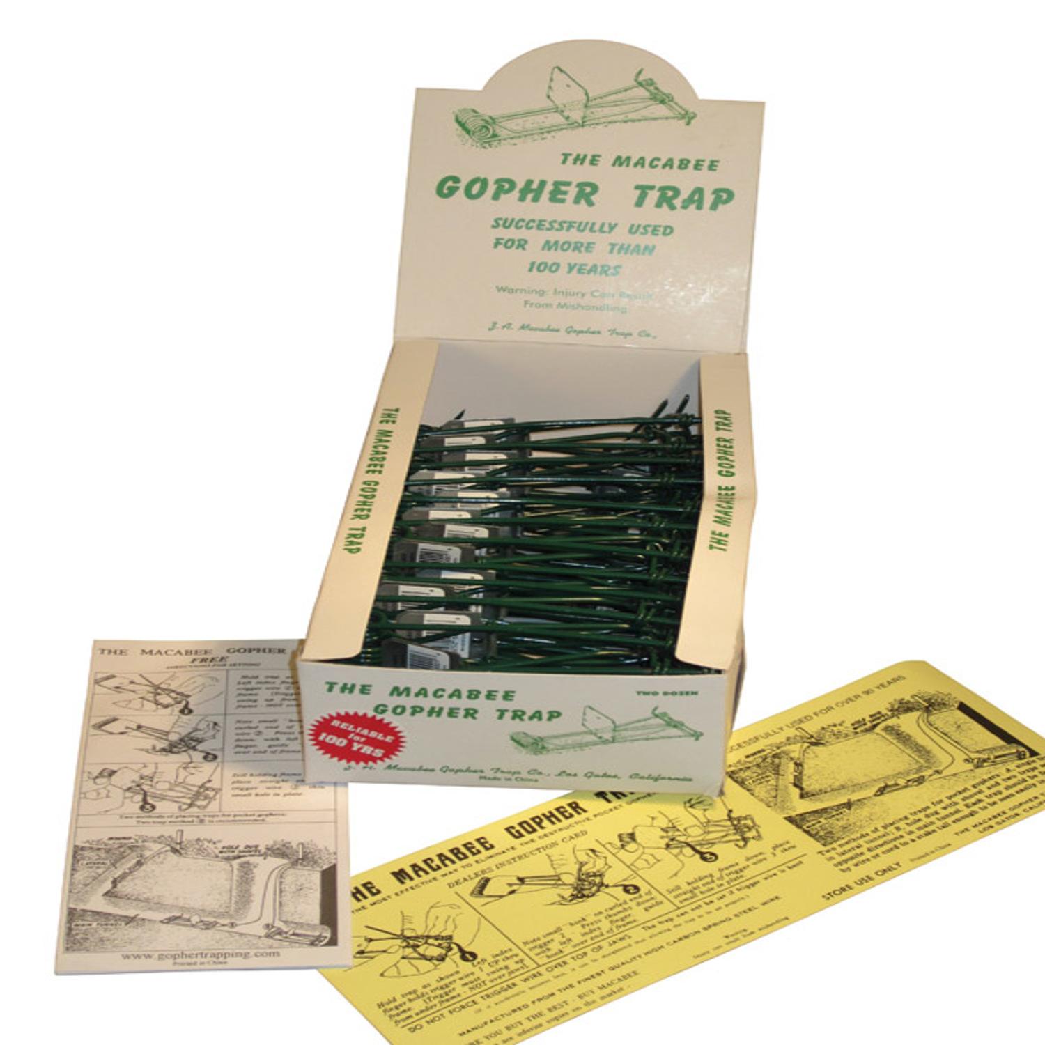  Macabee Small Snap Trap For Gophers 1 Pk