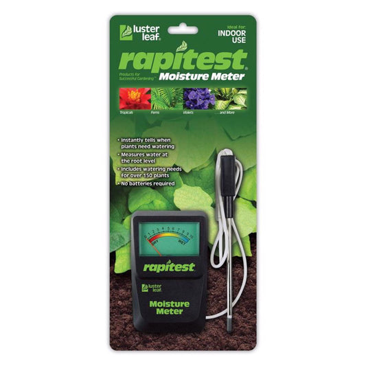  Luster Leaf Analog Moisture Meter 1 Pk