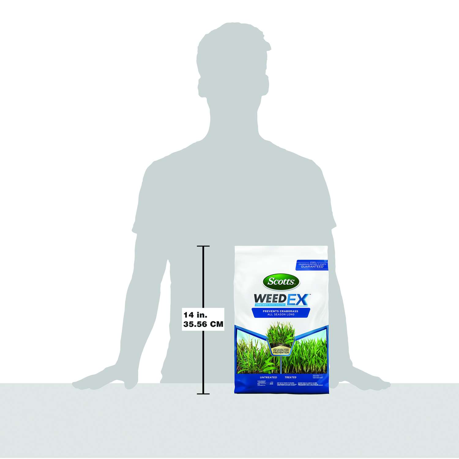  Scotts WeedEx Prevent With Halts Weed Preventer Granules 10 Lb