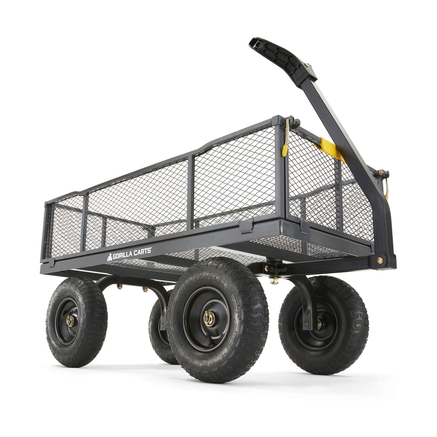  Gorilla Carts Steel Utility Cart 1000 Lb. Cap.