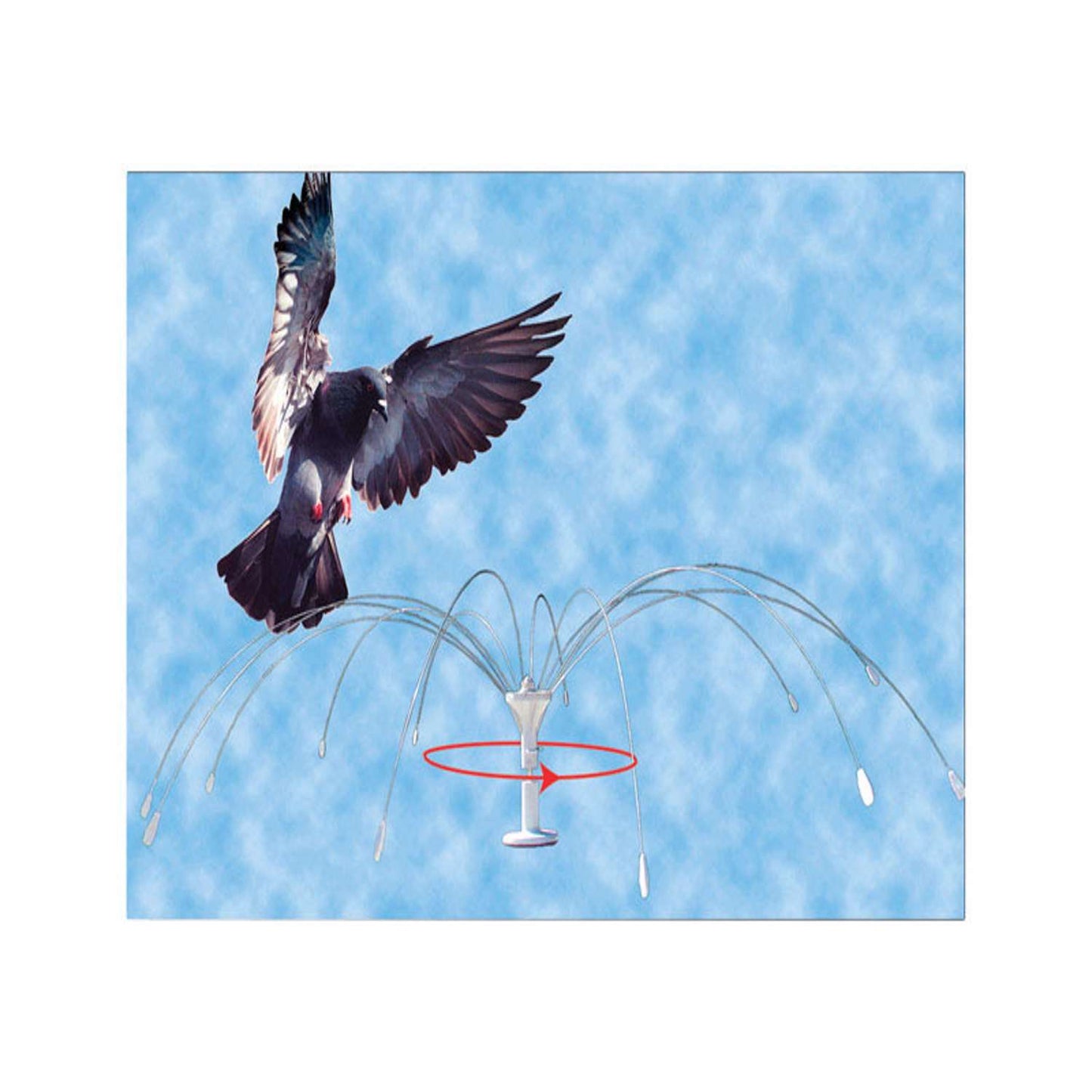  Bird-B-Gone Bird Repelling Spider For Assorted Species 1 Pk