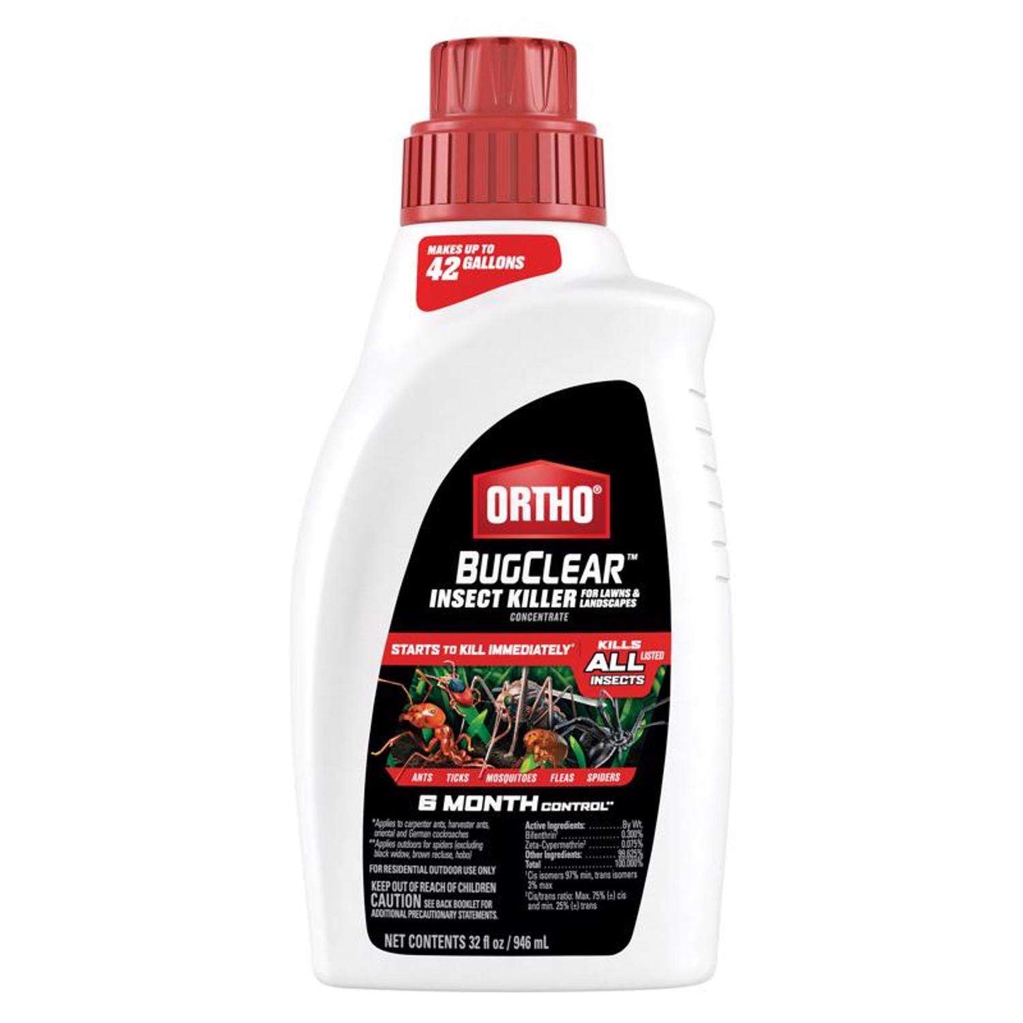  Ortho BugClear Insect Killer Concentrate 32 Oz