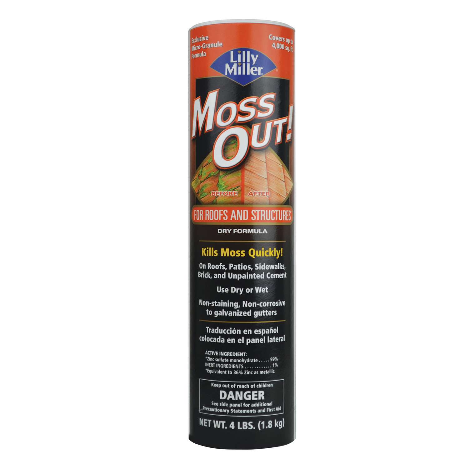  Lilly Miller Moss Out Moss Killer Granules 4 Lb