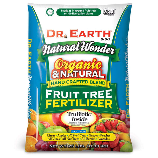  Dr. Earth Natural Wonder Organic 5-5-2 Plant Fertilizer 25 Lb