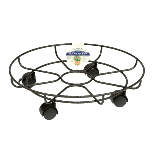 Gardman 4.5 In. H X 16 In. W Metal Planter Caddie Black