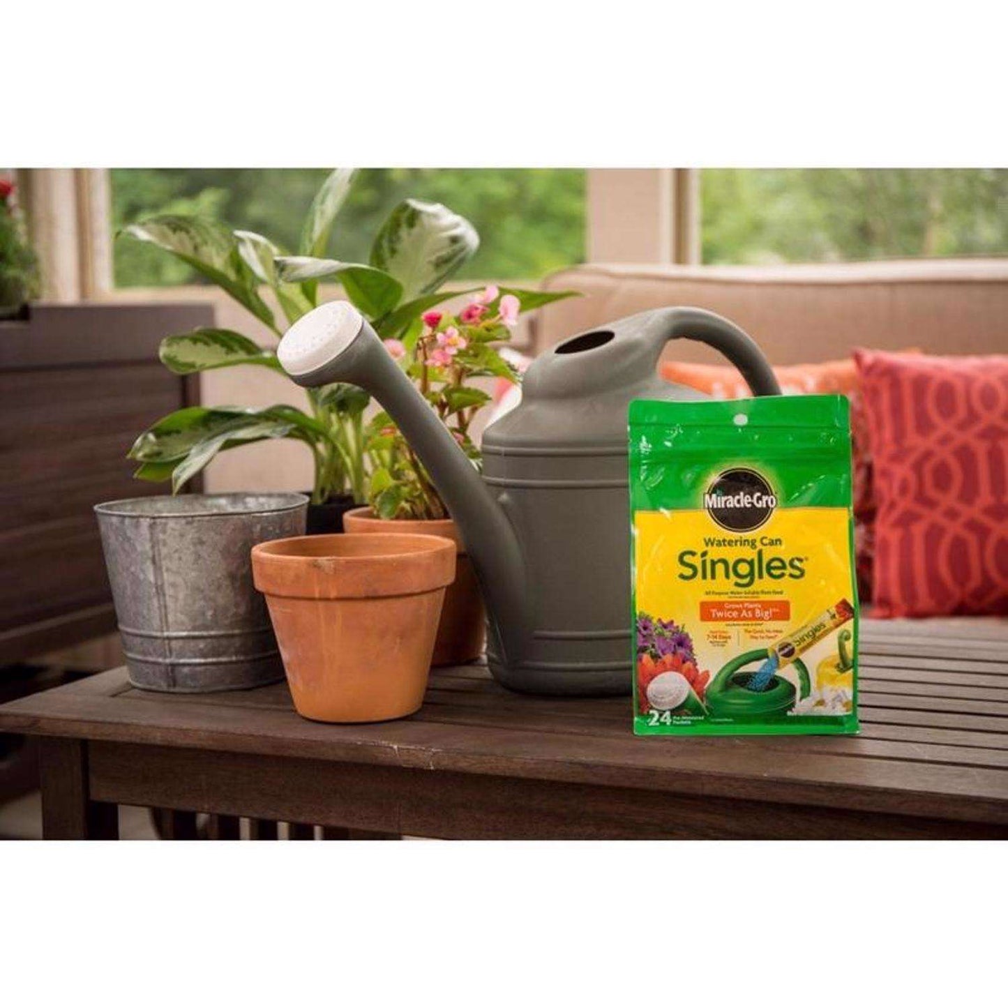 Miracle-Gro Watering Can Singles Powder All Purpose Plant Food 24 Pk