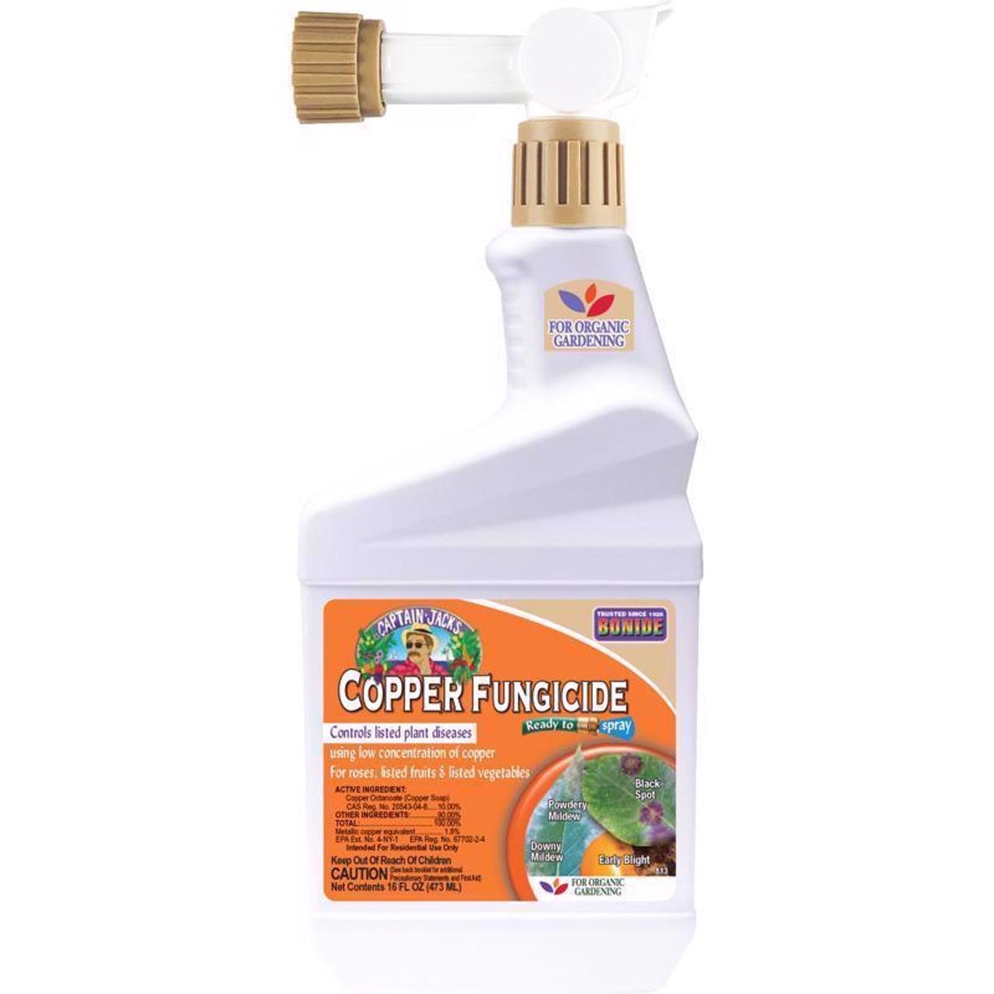  Bonide Captain Jack's Concentrated Liquid Disease And Fungicide Control 16 Oz