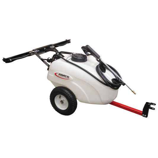  Fimco 20 Gal Boom/Handgun Tow Behind Tank Sprayer