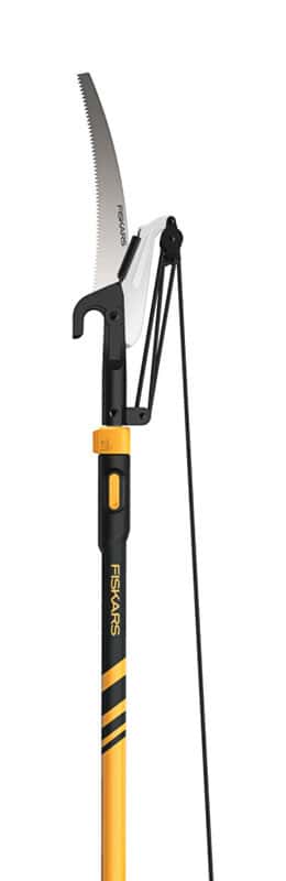  Fiskars 12 Ft. Steel Curved Extendable Tree Pruner