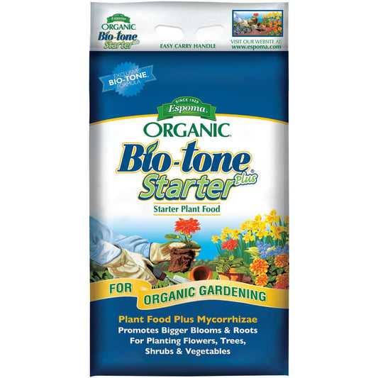  Espoma Bio-tone Starter Plus Organic Granules Plant Food 25 Lb