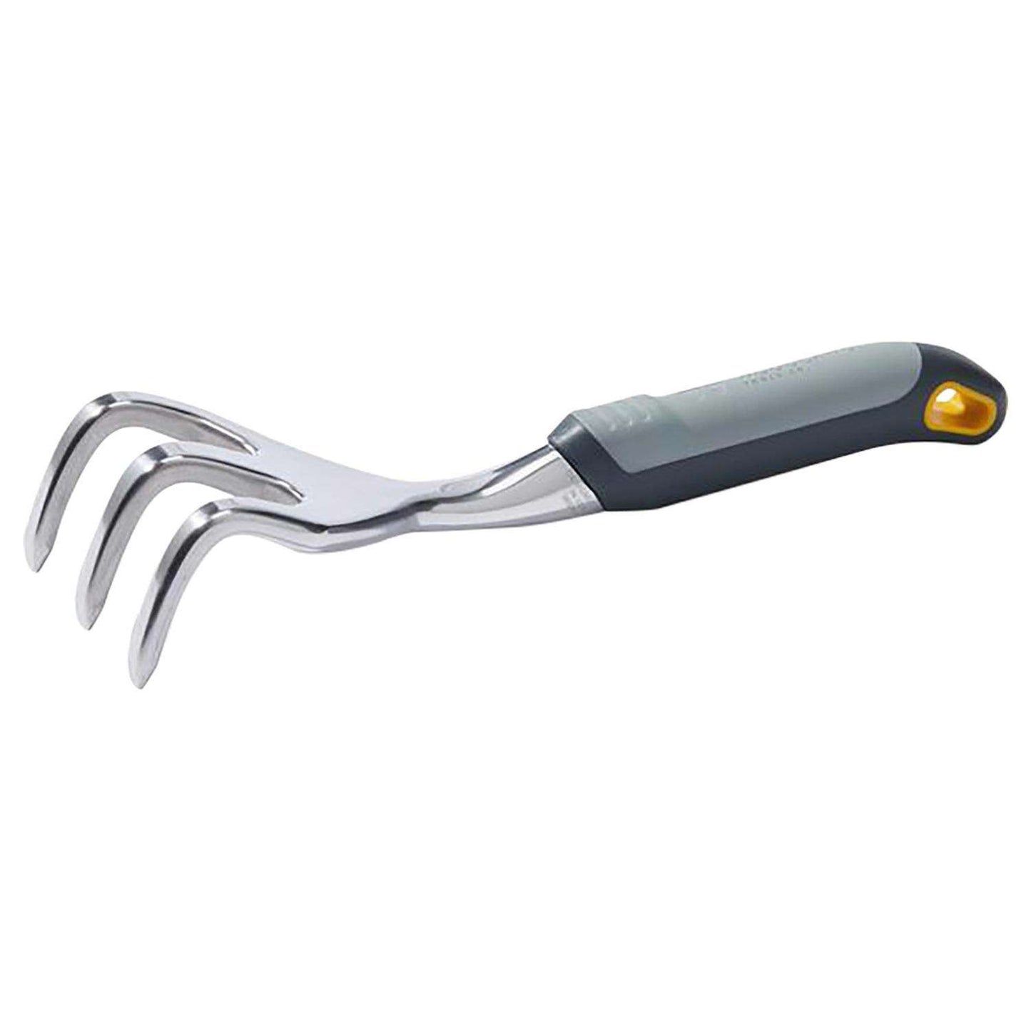  WOODLAND TOOLS 3 Tine Aluminum Cultivator 5 In. Rubber Handle