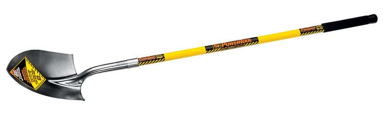  Structron S700 SpringFlex Steel Round Shovel Fiberglass Handle