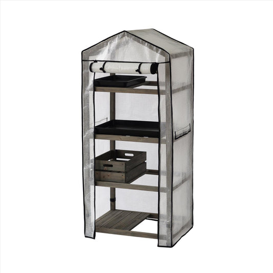  VegTrug Nursery Gray 28 In. W X 19.6 In. D X 62 In. H Greenhouse