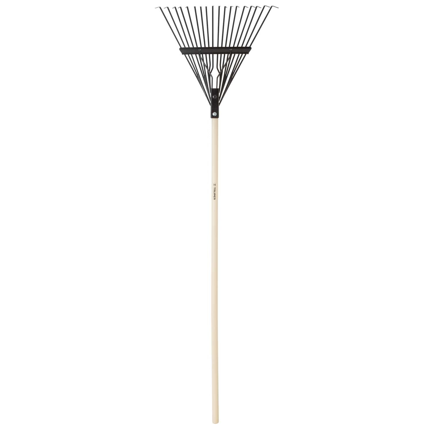 Truper 59 In. 18 Tine Steel Rake Wood Handle