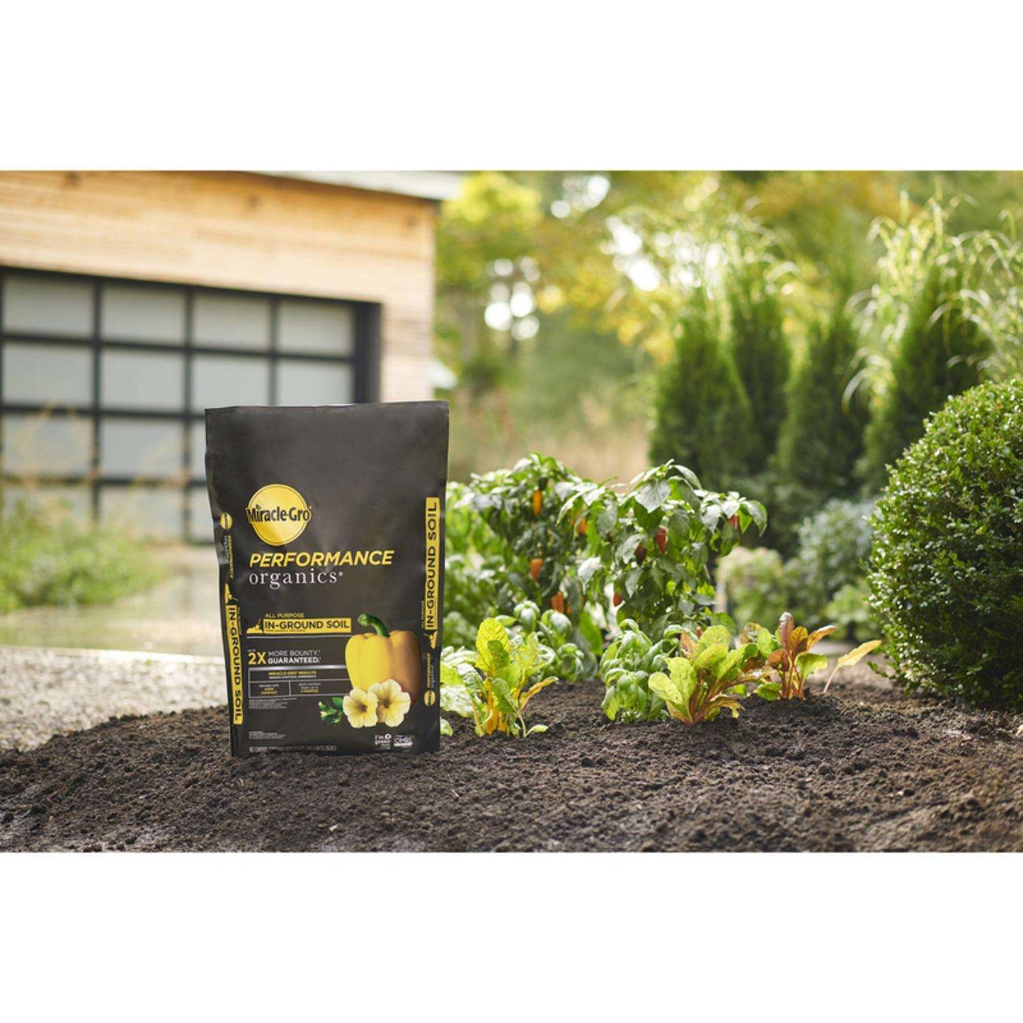  Miracle-Gro Performance Organics Organic All Purpose In-Ground Soil 1.3 Cu Ft