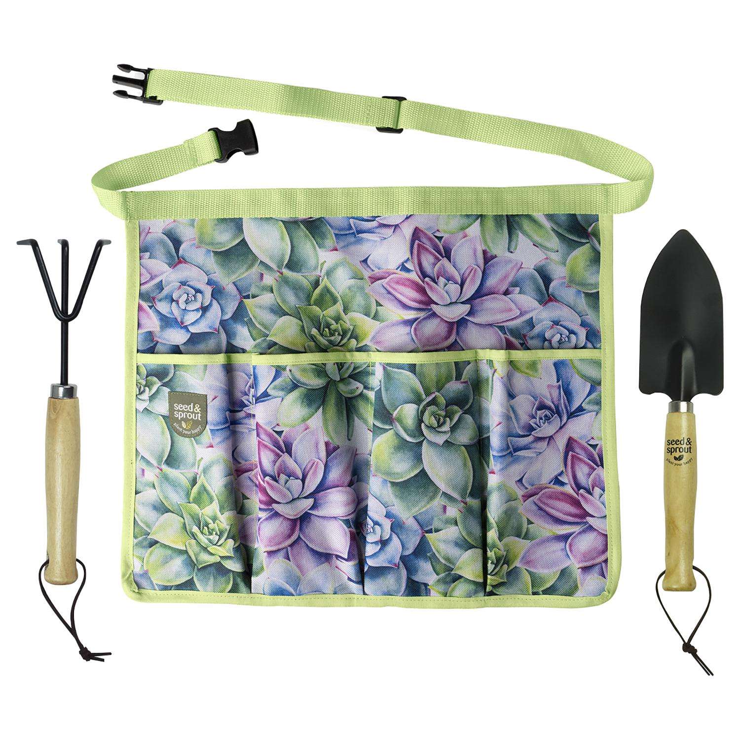  Seed & Sprout Simply Succulent Gardening Set