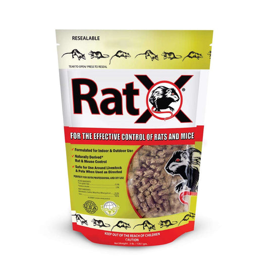  RatX Non-Toxic Bait Pellets For Mice And Rats 3 Lb 1 Pk